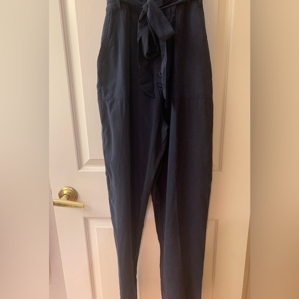 NWT Sundance Cloth & Stone Navy Blue Jumpsuit - Picture 4 of 14